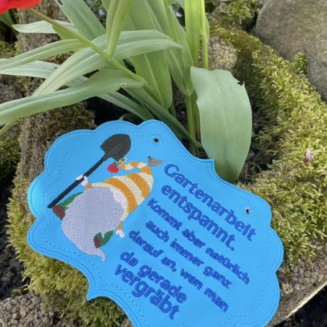 Gartenarbeit entspannt bei Michis Textilatelier