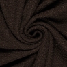 Stoff schwerer Bouclé Mantelstoff Kleiderstoff schoko Dekostoff