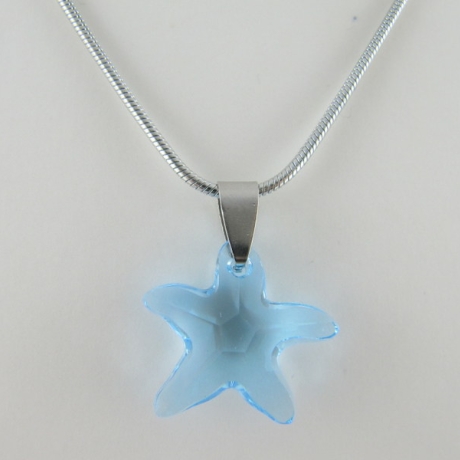 Kette Hellblau Starfish (644)