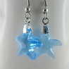 Ohrringe Starfish Aquamarine Hellblau