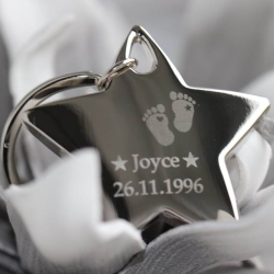 Schlüsselanhänger mit Gravur