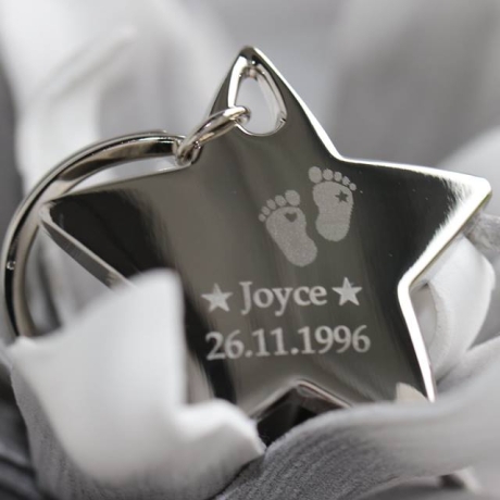 Schlüsselanhänger mit Gravur