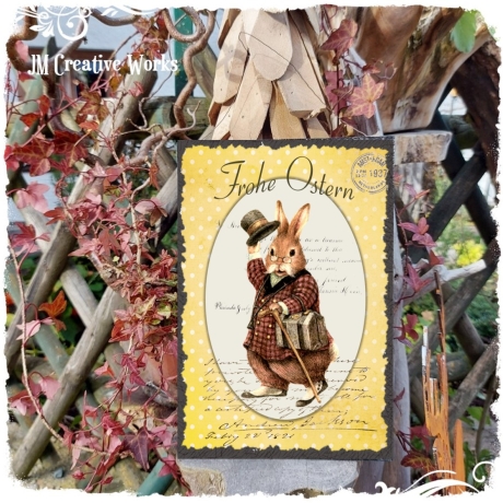 Holzschild-Shabby Ostern 351