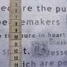 Heavensent gray beatitudes