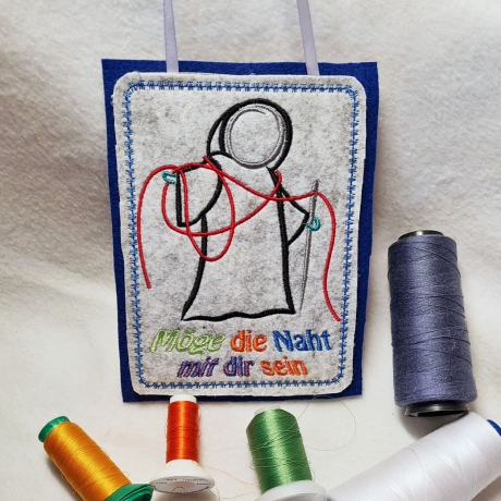 Stickdatei -Naht mit dir- ITH Schild & ITH Mugrug plus 3x Solo