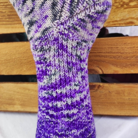 Sockenwolle Handgefärbt, Merino, Ombre Färbung