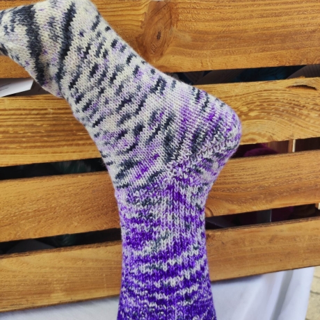 Sockenwolle Handgefärbt, Merino, Ombre Färbung