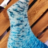 Sockenwolle Handgefärbt, Merino, Ombre Färbung