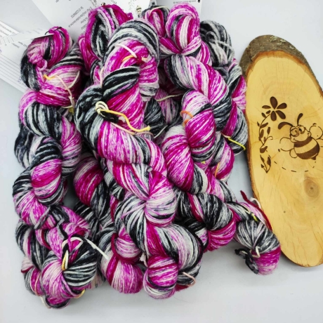Sockenwolle Handgefärbt, Merino, Ombre Färbung