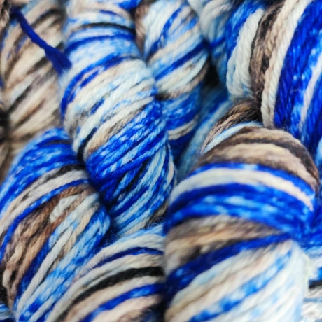 Sockenwolle Handgefärbt, Merino, Ombre Färbung