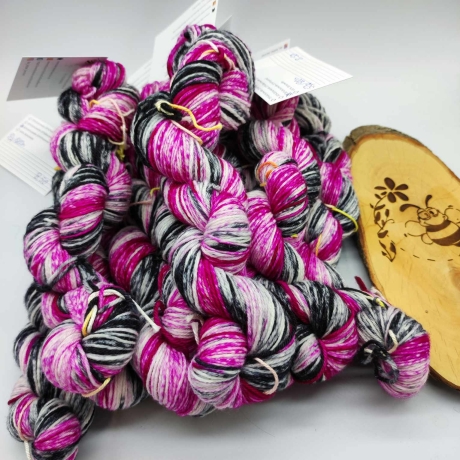 Sockenwolle Handgefärbt, Merino, Ombre Färbung