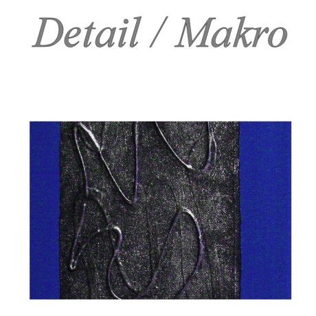 MK1 Art Bild Leinwand Abstrakt Kunst Malerei Acrylbild blau