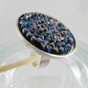 Ring Crystal Rocks Crystal Bermuda Blue