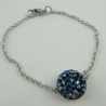 Armband mit Crystal Rocks Bermuda Blue