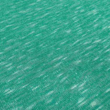 Stoff leichter Strickstoff grün melange Kleiderstoff Blusenstoff