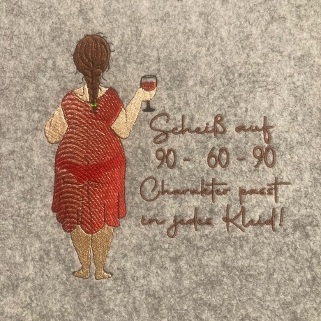 Flotte Lotte - Stickdatei by Michis Textilatelier