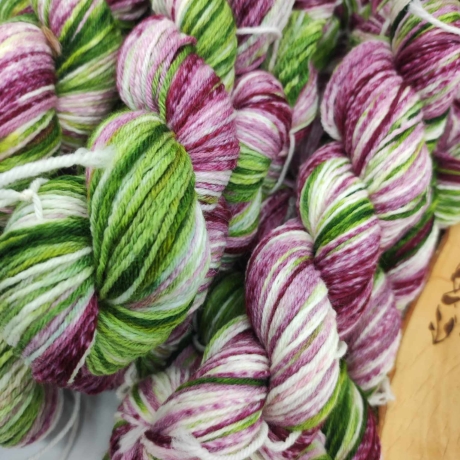 Sockenwolle Handgefärbt, Merino, Ombre Färbung
