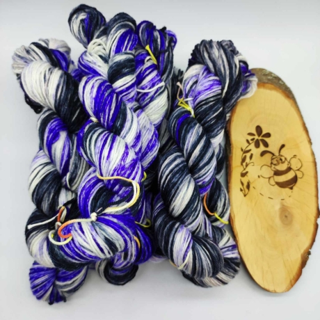 Sockenwolle Handgefärbt, Merino, Ombre Färbung