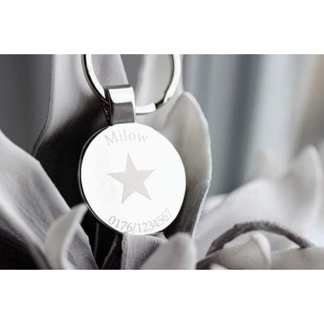 Schlüsselanhänger mit Gravur