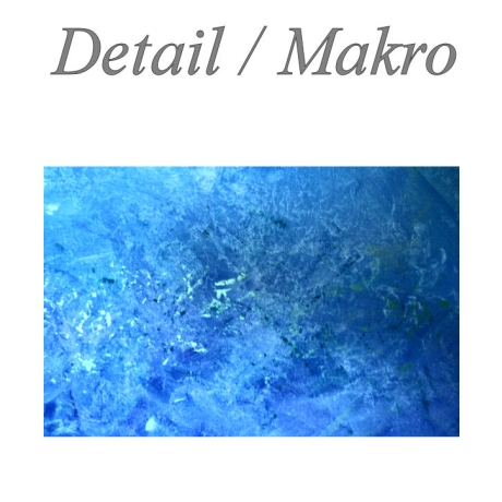 MK1 Art Bild Leinwand Abstrakt Kunst Malerei Acrylbild Blau XXL