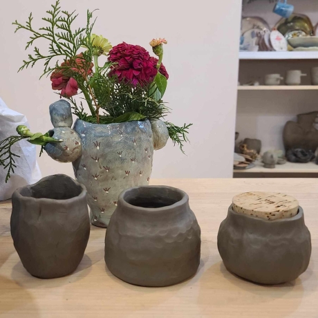 Knisterkerze aus reinem Bienenwachs in Kunsthandwerk von EM Chang