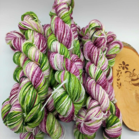 Sockenwolle Handgefärbt, Merino, Ombre Färbung