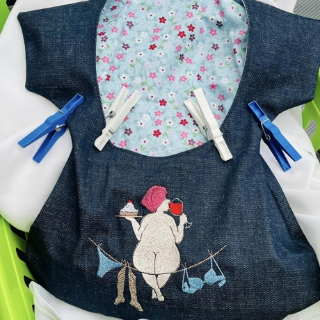 Bertha - Carpe diem - Stickdatei by Michis Textilatelier