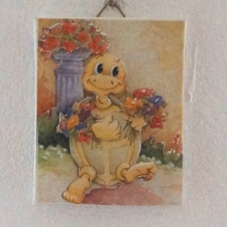 3D Bild Schildkröte 
