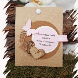 Gastgeschenk Blumensamen verspielt...