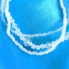 Perlenarmband-Set♥3-teilig♥Weiss-Transparent♥von Hobbyhaus