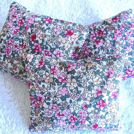 Lavendelkissen♥3er-SET♥Streublümchen♥genäht von Hobbyhaus