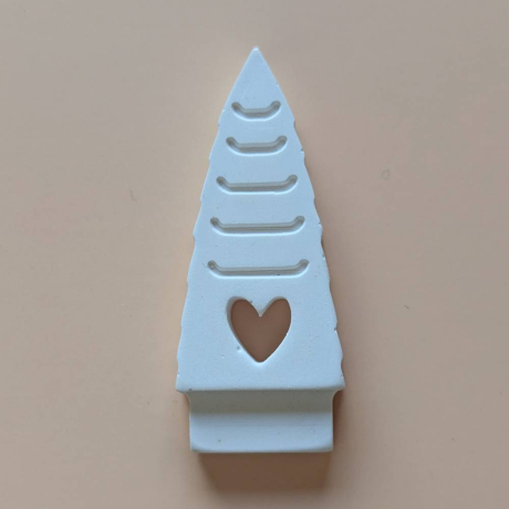 Cosy Stecker aus Gips | Herztanne & Hygge Motive, handgemacht