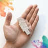 Kleckswerk Gipsmagnete zum Bemalen Nussknacker (Farben & Pinsel)