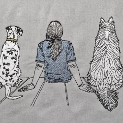 Chillen zu dritt - 13x18