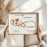Personalisiertes Hochzeitsgeldgeschenk – Eleganter Bilderrahmen
