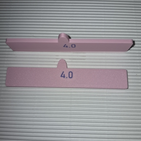 Tiefenguide, Rollerguide für Polymer Clay, 2,0-6,0mm, Länge 11cm