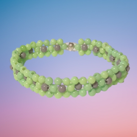 Perlenmuster Armband