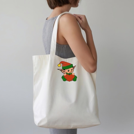 Süßer Elf Stickdatei 10 x 10 cm