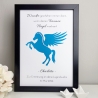 personalisiertes Geldgeschenk zur Konfirmation - Motiv Pegasus