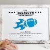 personalisiertes Geldgeschenk zum Geburtstag - Motiv Touchdown
