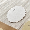 10 Adressetiketten zum Selbst-Beschriften • Naturpapier