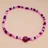 Kawaii Smiley Armband – Handgemachtes Y2K Perlenarmband