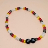 Deutschland Fan-Armband personalisiert  WM EM Armband Wunschtext