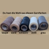 Fußkettchen in Wunschfarben mit Makrameedetail