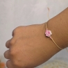 Pfoten Armband – verstellbares Armband mit Pfotenperle