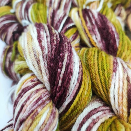Sockenwolle Handgefärbt, Merino, Ombre Färbung