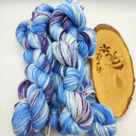 Sockenwolle Handgefärbt, Merino, Ombre Färbung