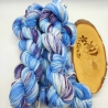 Sockenwolle Handgefärbt, Merino, Ombre Färbung