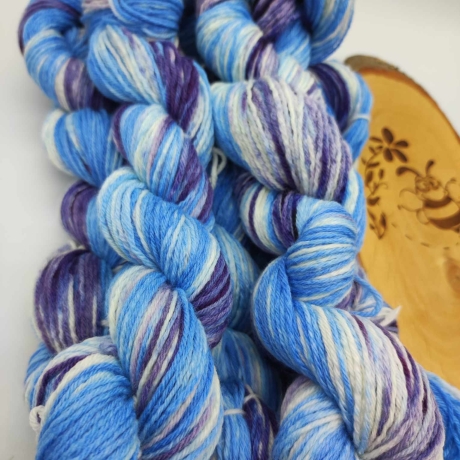 Sockenwolle Handgefärbt, Merino, Ombre Färbung