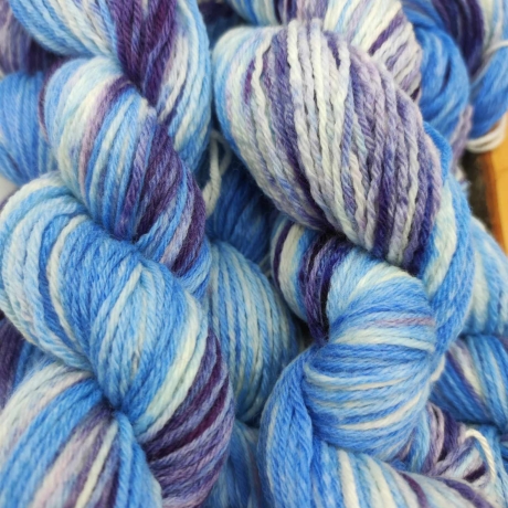 Sockenwolle Handgefärbt, Merino, Ombre Färbung